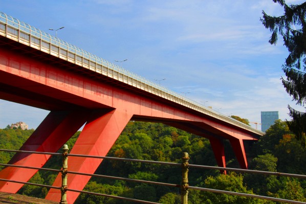 Le pont  Grande-Duchesse Charlotte